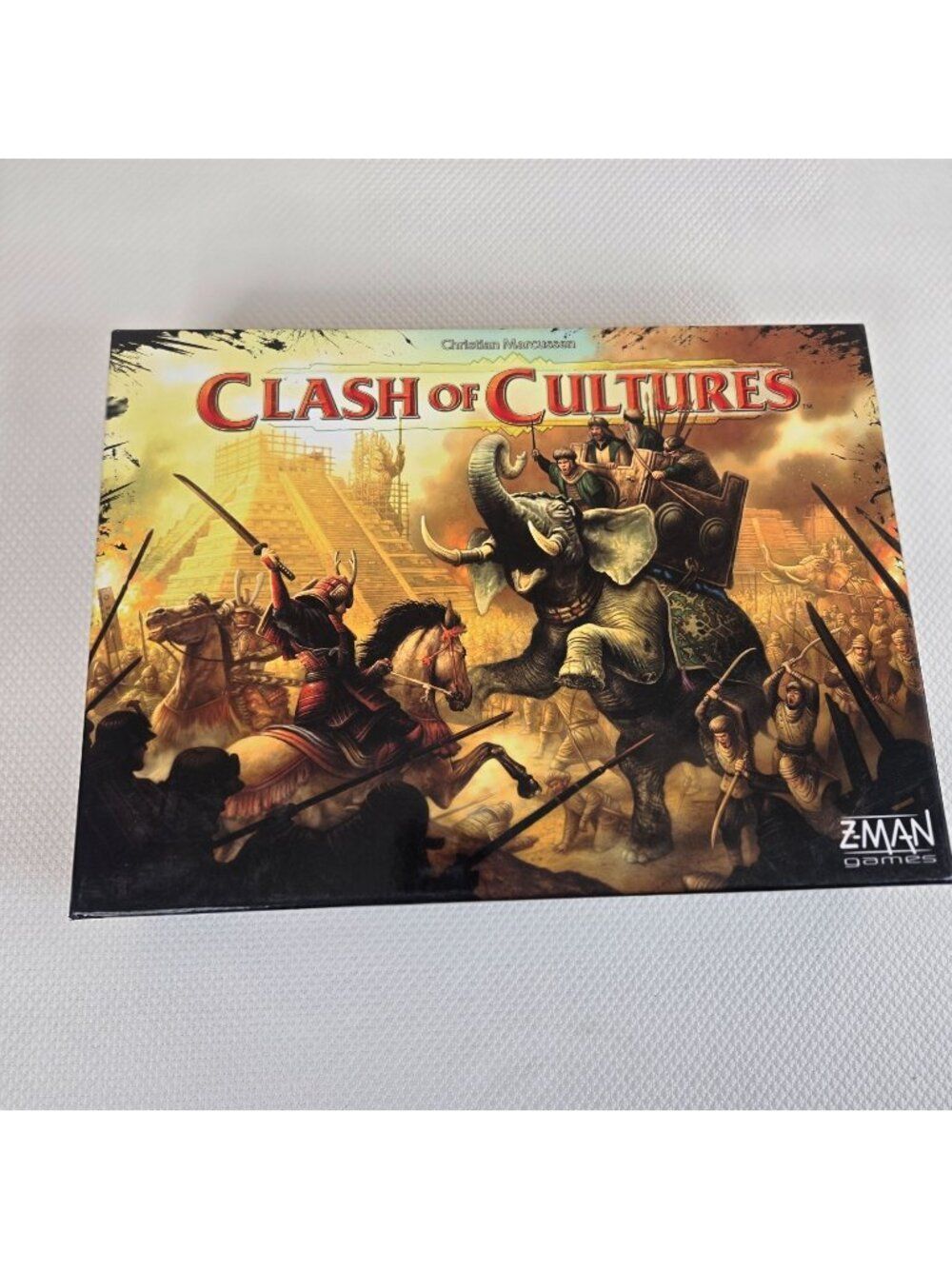 Clash Of Cultures Board Game Complete Z-Man